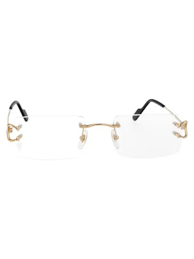 Cartier Frameless Gold-tone Optical Glasses