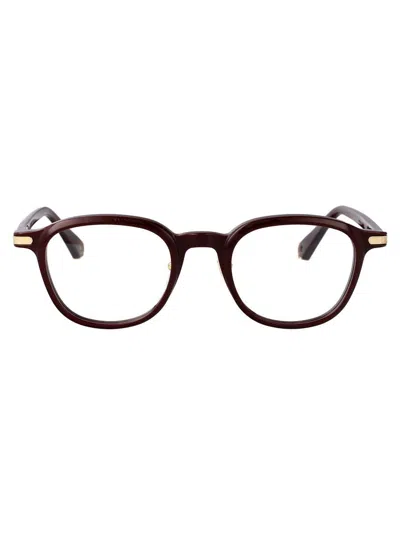 Cartier Optical In Burgundy-burgundy-transparent