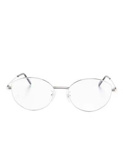 Cartier Oval-frame Glasses In White