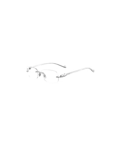 Cartier Oval-frame Glasses In White