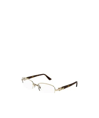 Cartier Oval-frame Tortoiseshell-effect Glasses In White