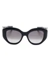 Cartier Oversize-frame Sunglasses In Blue