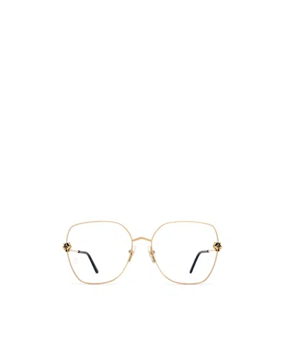 Cartier Oversized Engraved-detail Glasses In Nude | ModeSens