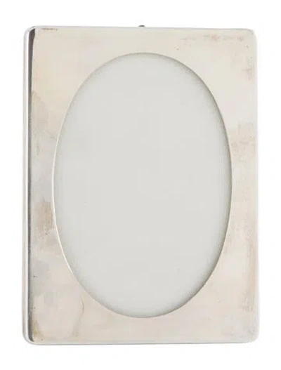 Pre-owned Cartier Pair Of Sterling Picture Frames In Silver