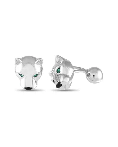 Pre-owned Cartier Panthere 18k Cufflinks (authentic Pre-loved)