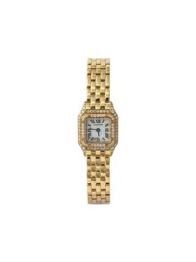 Pre-owned Cartier Panthère 22mm In White