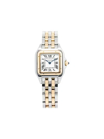 Pre-owned Cartier Panthére 22mm In White