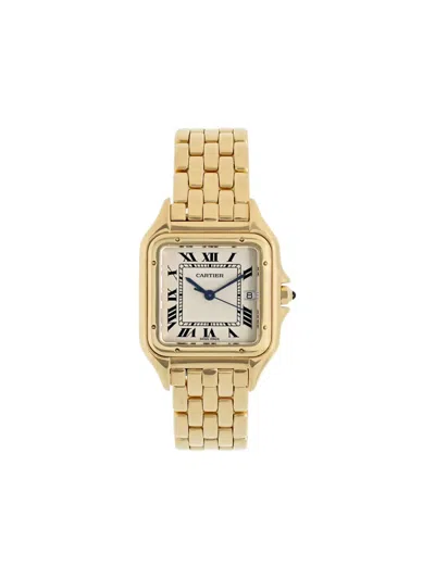 Pre-owned Cartier Panthere 27mm In Neutral