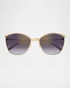 Cartier Full Frame Sunglasses In Gold