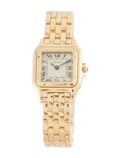Pre-owned Cartier Panthere De , 21mm In Multicolor