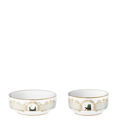 Cartier Panthère De  Decorative Bowls In White
