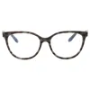 Cartier Panthere De  Demo Cat Eye Ladies Eyeglasses Ct0119o 007 54