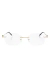 Cartier Panthère De  Glasses In 金色