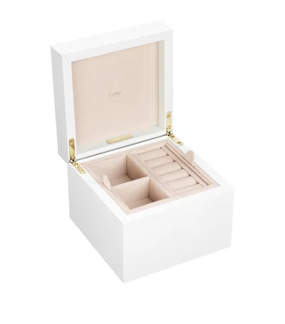 Cartier Panthère De  Jewellery Box In White