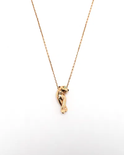 Cartier Panthère De  Necklace In Gold