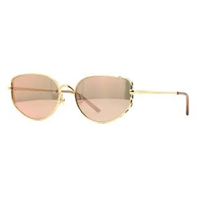 Cartier Panthere De  Pink Mirror Cat Eye Ladies Sunglasses Ct0300s 004 58