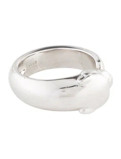 Pre-owned Cartier Panthère De  Ring, Medium Model In Multi