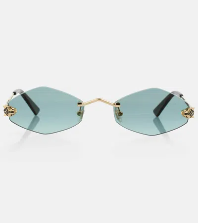 Cartier Ct0433s 003 Sunglasses In Multi