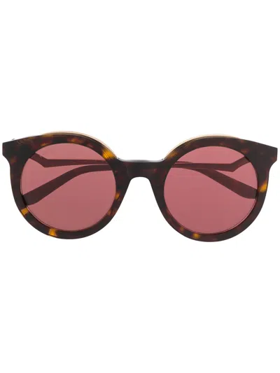 Cartier Panthère De  Sunglasses In Brown