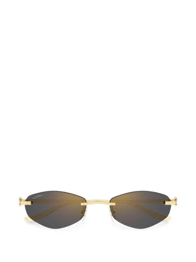 Cartier Panthère De  Sunglasses In Multi
