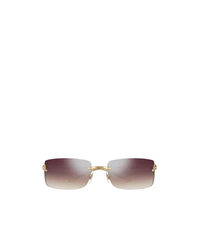 Cartier Panthère De  Sunglasses In Nude