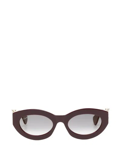 Cartier Panthère De  Sunglasses In Brown