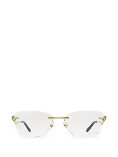 Cartier Panthère Glasses In Gold