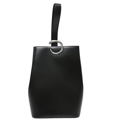 Pre-owned Cartier Panthère Leather Black Leather Tote Bag Bag ()