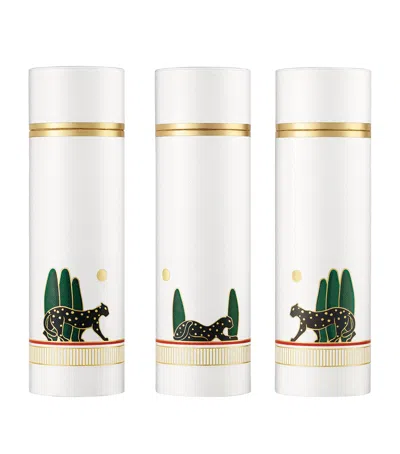 Cartier Pantheré Matchboxes In White