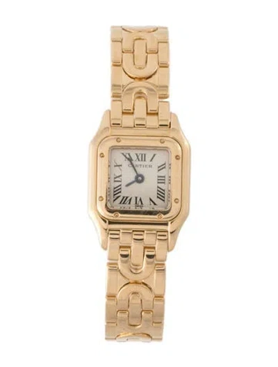 Pre-owned Cartier Panthère Mini Watch, 17mm In Multi