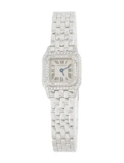 Pre-owned Cartier Panthère Mini Watch, 17mm In Multicolor