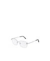 Cartier Panthère Rectangular Frame Glasses In Multi