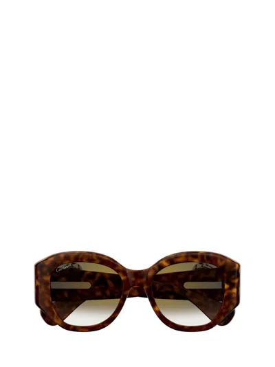 Cartier Panthere Square Frame Sunglasses In Multi