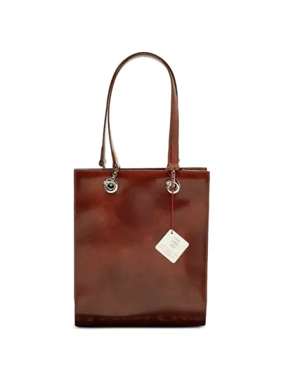 Pre-owned Cartier Panthère Tote Bag In Brown