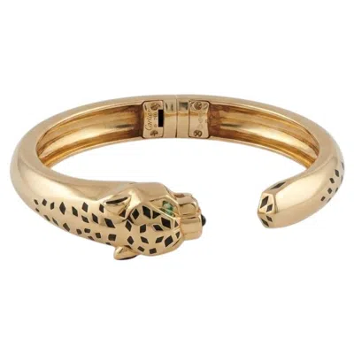 Pre-owned Cartier Panth�re 18k Yellow Gold Bangle Bracelet