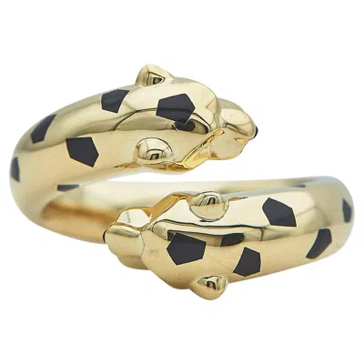 Pre-owned Cartier Panth�re De  18k Yellow Gold Ring