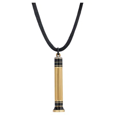 Pre-owned Cartier Paris Art Deco Enamel And Diamond Pencil Pendant Necklace In Multi