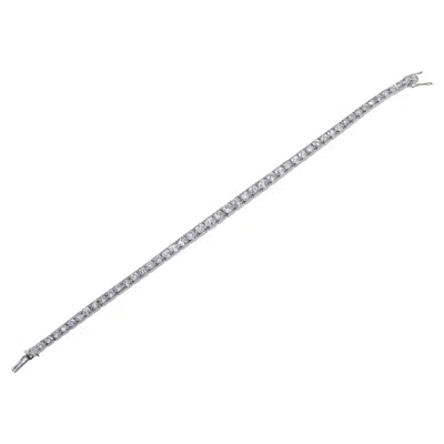 Pre-owned Cartier Paris Iconic Art Deco Old Mine Cut Diamond Platinum Tennis Bracelet In Multi