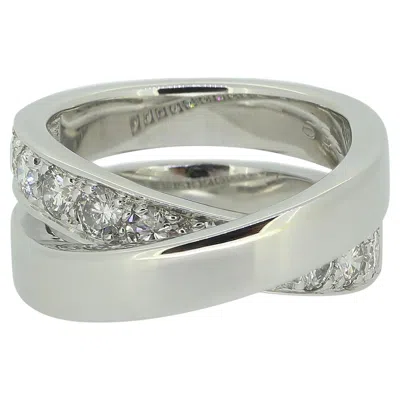 Pre-owned Cartier Paris Nouvelle Diamond Ring Size J (49) In Multi