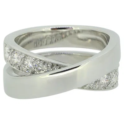 Pre-owned Cartier Paris Nouvelle Diamond Ring Size K (50) In Multi