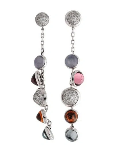 Pre-owned Cartier Paris Nouvelle Vague Earrings In Multicolor