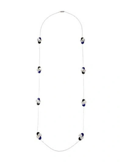 Pre-owned Cartier Paris Nouvelle Vague Necklace, 36" In Multi
