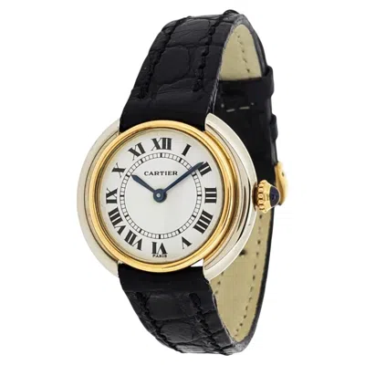 Pre-owned Cartier Paris Vendome Small 2-tone Watch 26mm Manual Wind, Circa 1973-1976 In Multiple