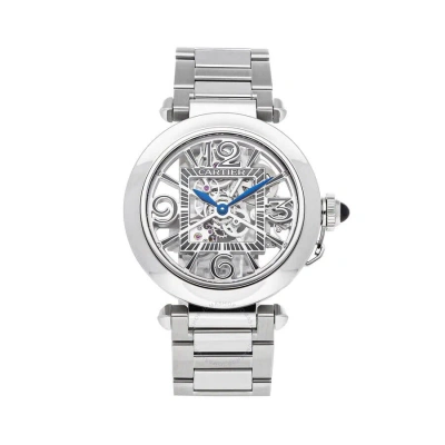 Cartier Pasha Automatic Men's Watch Whpa0007 In Metallic