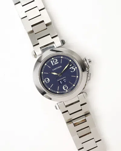 Cartier Pasha C Big Date 35mm Ref 2475 Watch In Transparent