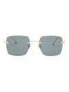 Cartier Pasha De  Sunglasses In Gold