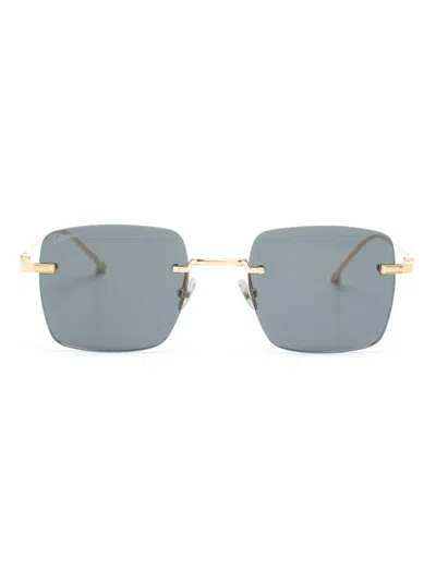 Cartier Pasha De  Sunglasses In Gold