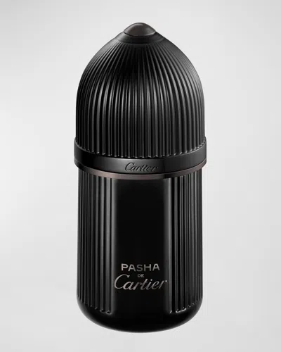 Cartier Pasha De  Noir Absolu Eau De Parfum, 3.4 Oz. In White