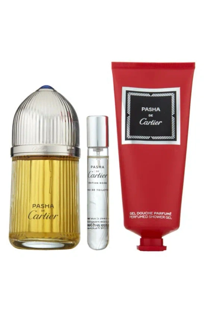 Cartier Pasha De  Parfum 3-piece Gift Set $184 Value In White