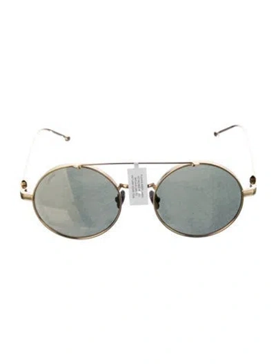 Pre-owned Cartier Pasha De  Round Sunglasses